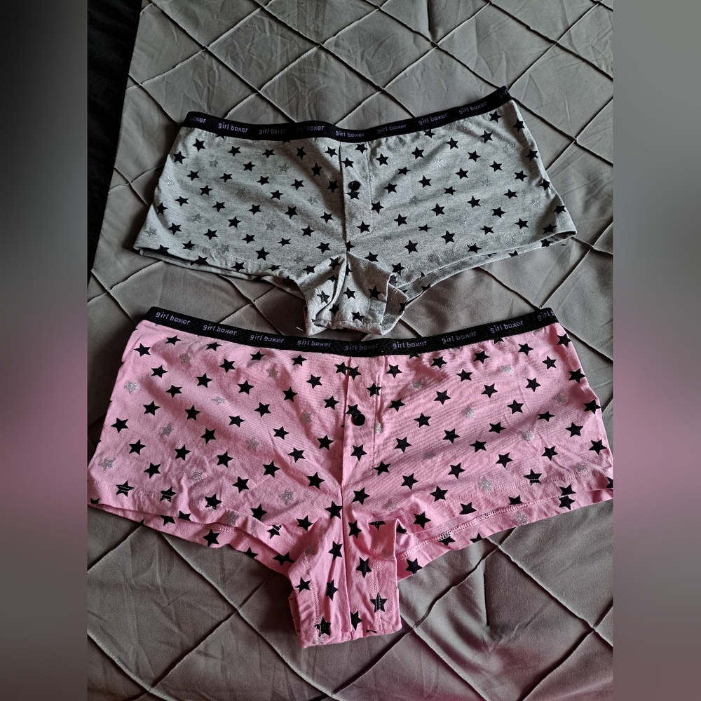 Plus Size Girl Boxers